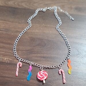 Colorful Candy Charm Necklace for Kids